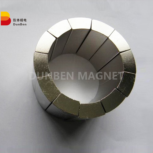 Custom Arc Shape Generator Motor Permanent Neodymium Magnet
