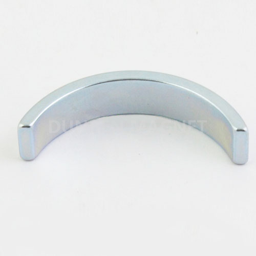 Small size galvanized arc curved neodymium magnets - Motor Arc