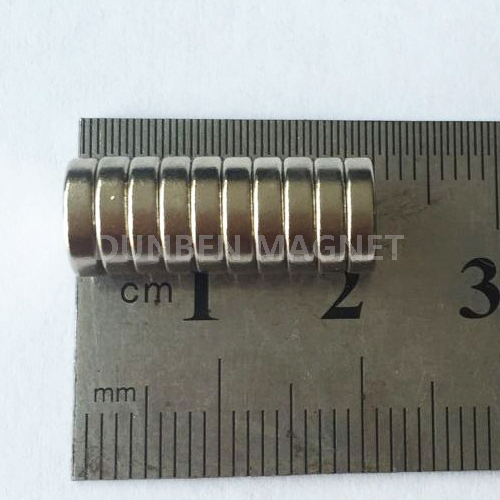 Flat Round Magnet Neodymium Disc Magnet D10x2 mm 
