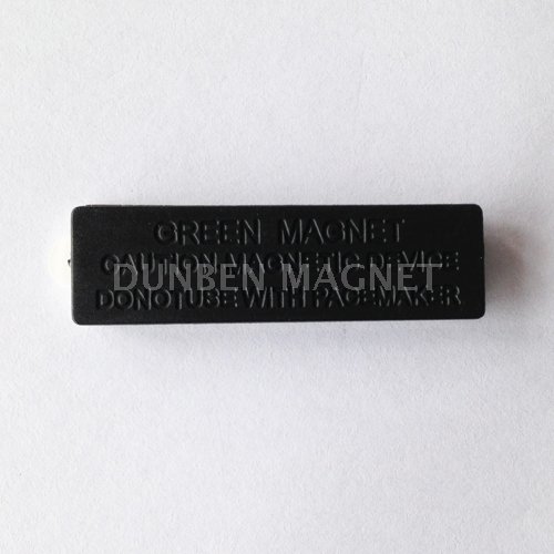 Magnetic Name Badge with 3M Self-adhesive Back, Custom Name Badge Permanent Magnet, Rectangle Magnetic Name Badge Holders, Magnetic Button Badge Name Tag Fastener