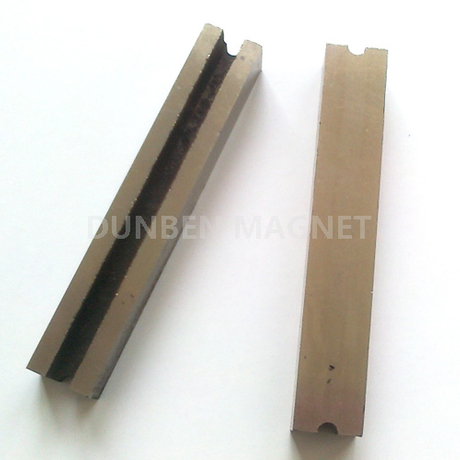 High Magnetic Cast Rectangle Alnico 5 Channel Magnet，Strong Bar Holding Channel Magnet China Supplier
