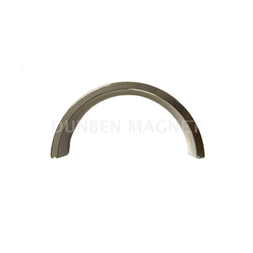 Powerful sintered Arc Curved Rare Earth Neodymium Magnet For Permanent Magnet Motor 