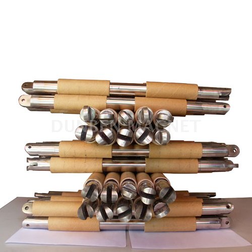 Magnetic Filter Rods Tube Magnets for Separator,Stainless Steel Round Magnetic Bars, Strong Round Magnetic Tubes, Magnetic Rods, Magnetic Filter Bars With Customized Ends